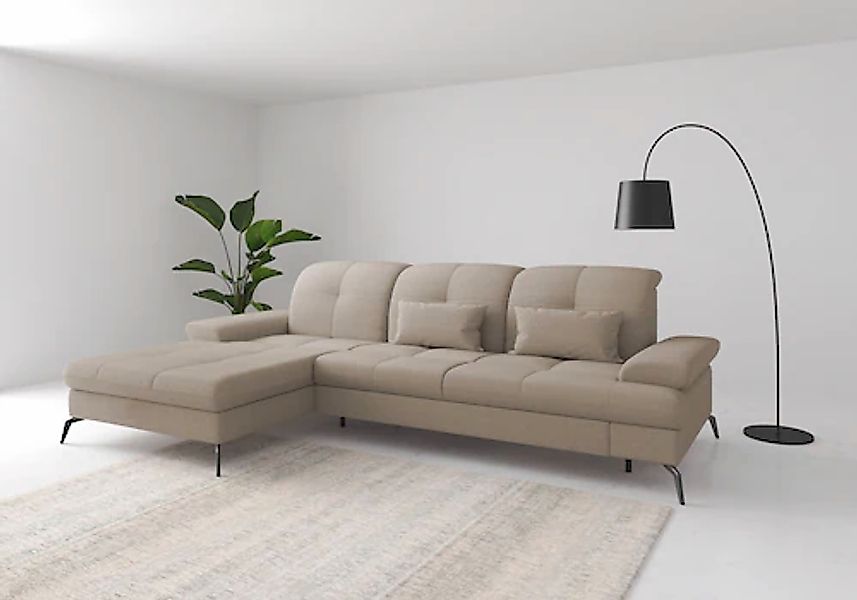 sit&more Ecksofa »Amica«, inkl Sitztiefenverstellung und Armteilverstellung günstig online kaufen