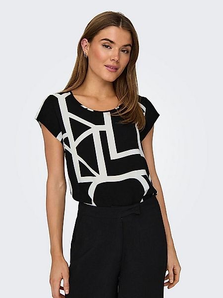 ONLY Shirtbluse ONLVIC S/S AOP TOP NOOS PTM mit Allover Druck günstig online kaufen