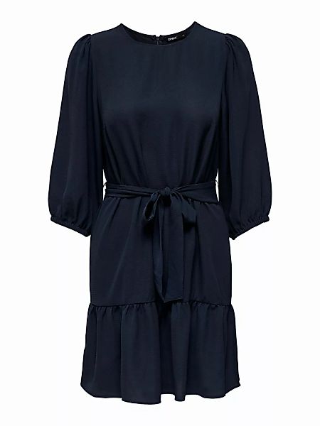 ONLY Petite 3/4-puffärmel Kleid Damen Grau günstig online kaufen