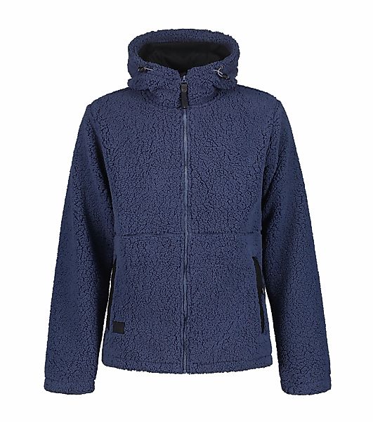 Icepeak Fleecejacke "ARDESE" 1 Stk. tlg. mit Kapuze Sherpafleecejacke günstig online kaufen