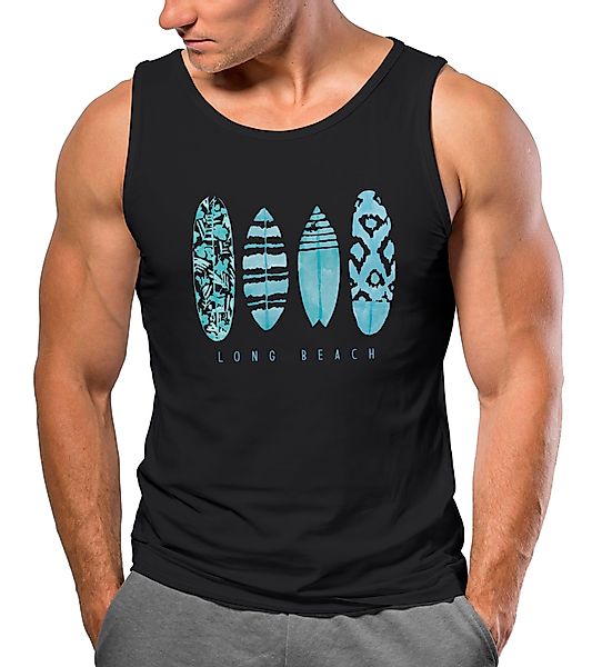 Neverless Tanktop Herren Tank-Top Surfing Fashion günstig online kaufen