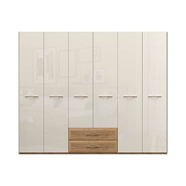 Home affaire Kleiderschrank Gala, beige hochglänzend günstig online kaufen