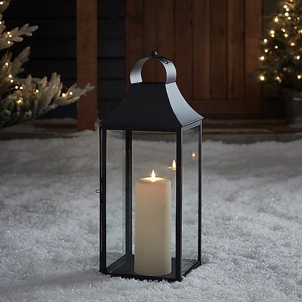 45cm Albury Gartenlaterne mit TruGlow® Outdoor Kerze günstig online kaufen