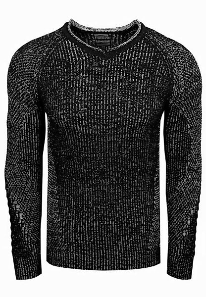 Rusty Neal Strickpullover mit ausgefallenem Strickmuster günstig online kaufen