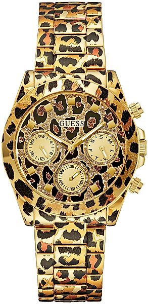 Guess Multifunktionsuhr LEOPARDESS GW0751L1, Quarzuhr, Armbanduhr, günstig online kaufen