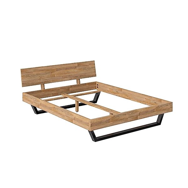 skølm Massivholzbett Alver, natur geölt mit günstig online kaufen