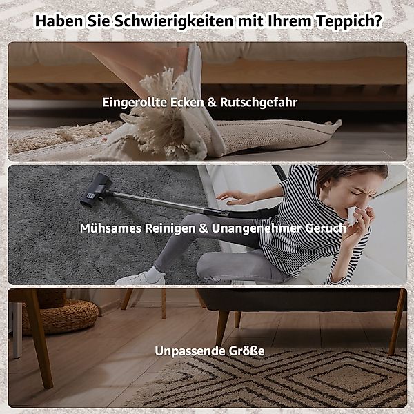 Simloveve Outdoorteppich Teppichfliesen Selbstliegend, 6 Stuck, günstig online kaufen