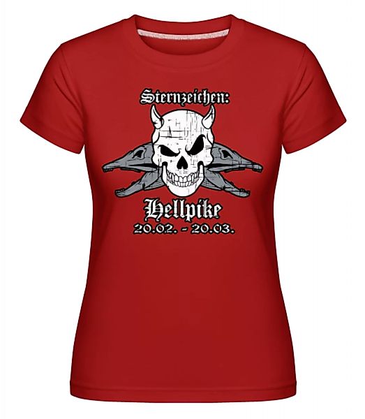 Metal Sternzeichen Hellpike · Shirtinator Frauen T-Shirt günstig online kaufen