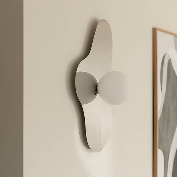 Globen Lighting Wandleuchte ILLUSION, chrom, Glas, 60 cm günstig online kaufen