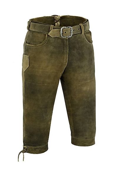 Fuente Leather Wears Trachtenlederhose Vintage Braune Ziegenvelours Trachte günstig online kaufen