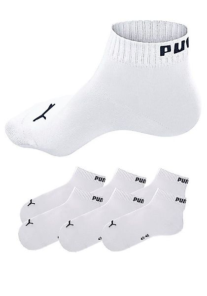 PUMA Kurzsocken (6-Paar) mit Rippbündchen günstig online kaufen