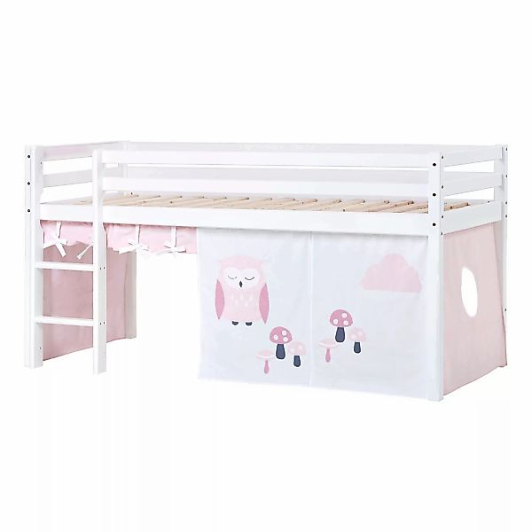 Hoppekids Hochbett "ECO Dream, Kinderbett, Spielbett, Halbhohes Bett aus Ma günstig online kaufen