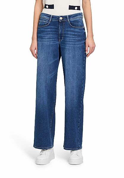 Betty&Co High-waist-Jeans "Betty & Co High Waisted-Jeans mit weitem Bein" günstig online kaufen