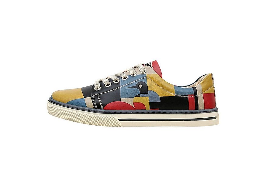 DOGO Classic Schnürsneaker Bauhaus Birdie Damen Sneaker Sneaker Handgeferti günstig online kaufen