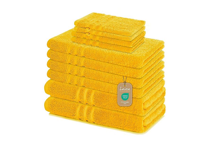 Lavea Handtuch Set Elena, Duschtücher, Handtücher, Gästetücher, Waschhandsc günstig online kaufen