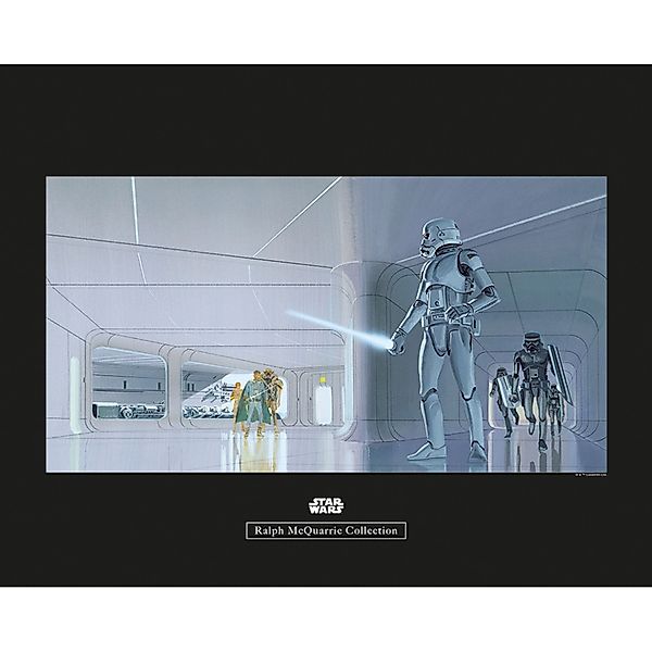 Komar Bild "Star Wars Classic RMQ Stormtrooper Hallway" Star Wars 1 Stk. tl günstig online kaufen