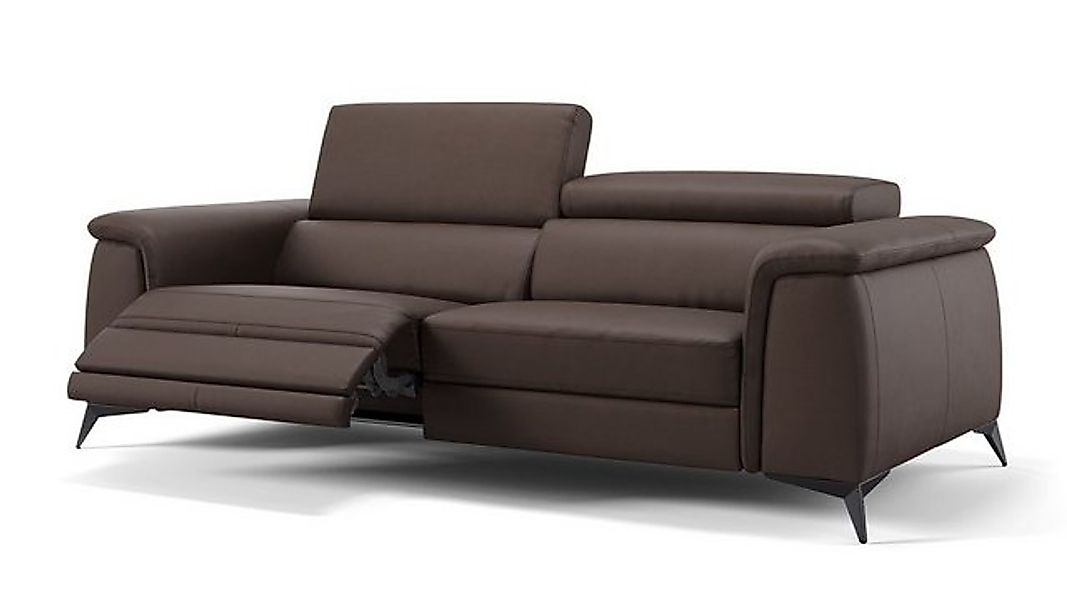 Sofanella 3-Sitzer Leder LIVORNO, Relaxcouch, Designersofa, Designer Sofa, günstig online kaufen