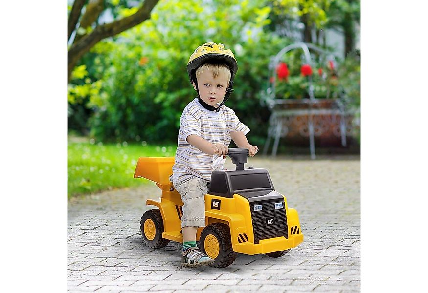 HOMCOM Elektro-Kindertraktor Spielfahrzeug mit kippbarer Ladefläche, Hupe, günstig online kaufen