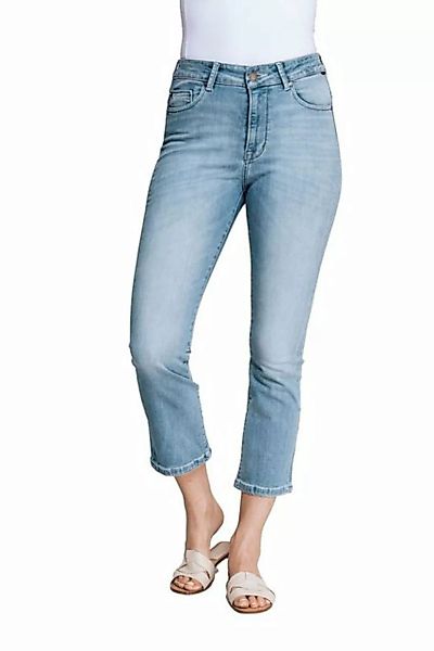 Zhrill Mom-Jeans Capri Jeans ALLEGRA Blau angenehmer Tragekomfort günstig online kaufen