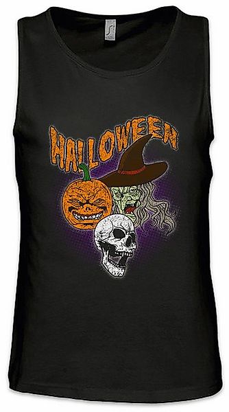 Urban Backwoods Tanktop Halloween Faces Ärmelloses T-Shirt Witch Moon Hexe günstig online kaufen
