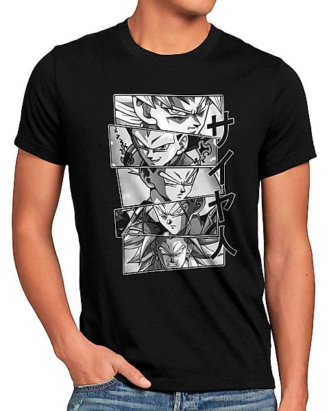 style3 T-Shirt Saiyan Heroes super dragonball günstig online kaufen