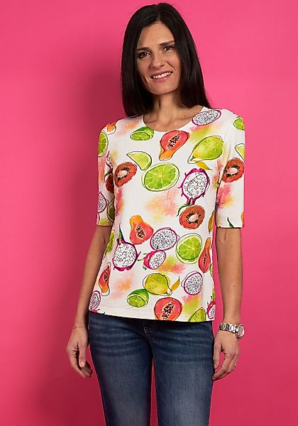 Seidel Moden T-Shirt mit Früchteprint, MADE günstig online kaufen