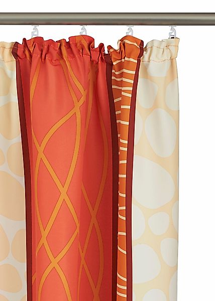 my home Vorhang "Gosen" Kräuselband 2 Stk. tlg. Gardine, Fertiggardine, bli günstig online kaufen