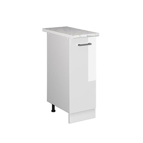 Vicco Schranksystem R-Line, Weiß Hochglanz/Weiß, 30 günstig online kaufen