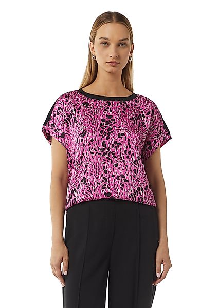 comma casual identity Kurzarmshirt Blusenshirt mit günstig online kaufen