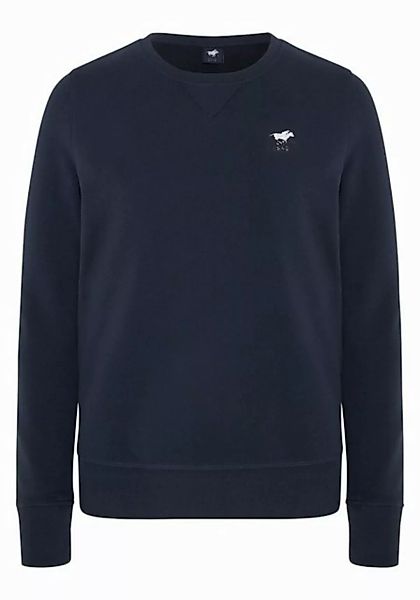 Polo Sylt Sweatshirt mit Label-Stitching günstig online kaufen