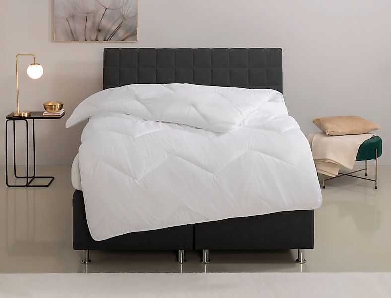 Home affaire Microfaserbettdecke "Sartes, Bettdecke 135x200 cm, 155x220 cm" günstig online kaufen