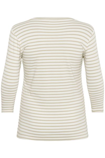 KAFFE Curve Langarmbluse Langarm-Shirt KClia Große günstig online kaufen