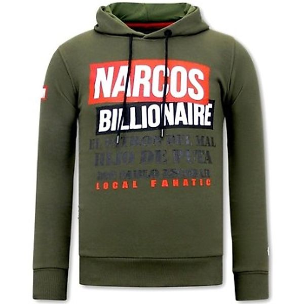 Local Fanatic  Sweatshirt Hoodie Narcos Billionaire günstig online kaufen