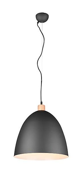 Pendelleuchte X JAGGER 1xE27 von REALITY Leuchten R30681932 Schwarz günstig online kaufen