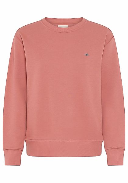 Gant Sweatshirt "SHIELD C-NECK SWEAT", Grafische GANT-Stickerei auf der Bru günstig online kaufen