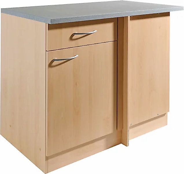 wiho Küchen Eckunterschrank »Kiel« 110 cm breit günstig online kaufen