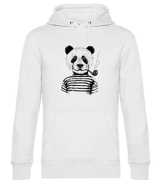 Hipster Panda · Unisex Premium Hoodie günstig online kaufen