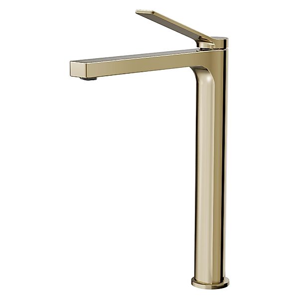 Emke Wasserhahn Waschbeckenarmaturen 335 x 233 x 46 mm Champagnergold Misch günstig online kaufen