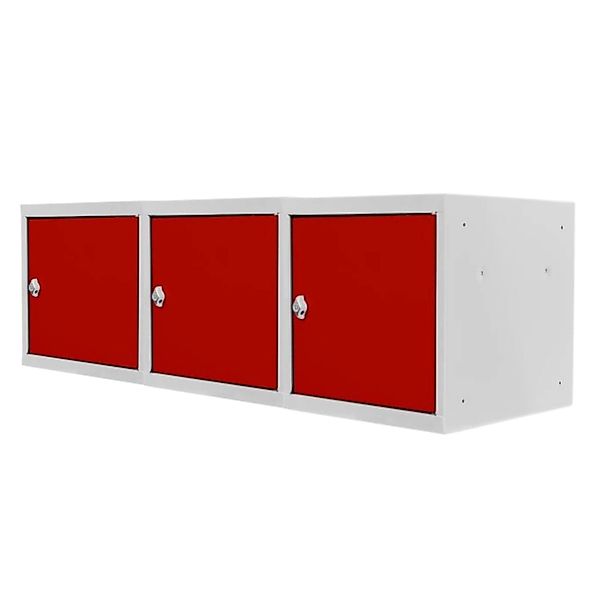 PROREGAL Mega Deal 3x Schließfachwürfel Blocky Mit Drehriegelschloss Für Vo günstig online kaufen