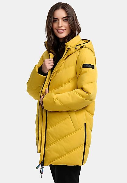 MANISA Steppmantel mit Reißverschluss an Seite günstig online kaufen