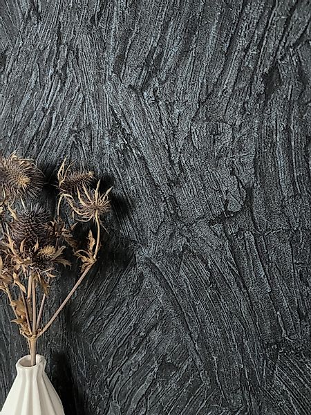 Newroom Vliestapete, Schwarz Tapete Modern Muster günstig online kaufen