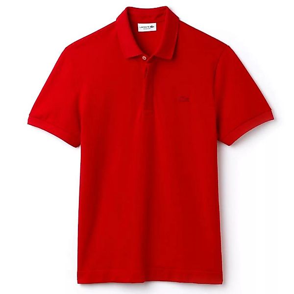 Lacoste Paris Regular Fit Stretch Cotton Piqué Kurzarm-poloshirt L Red günstig online kaufen