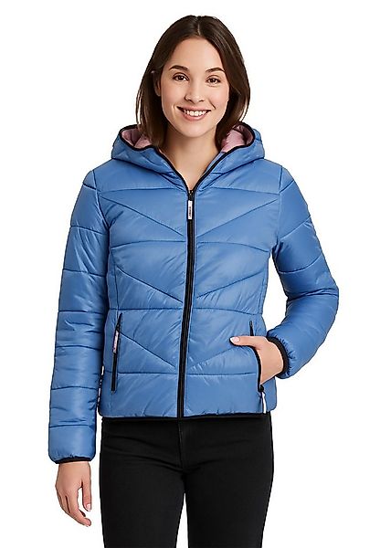 Urban Surface Winterjacke Steppjacke mit Reißverschluss und gefütterter Kap günstig online kaufen