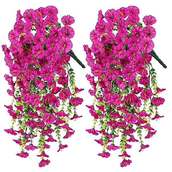 Kunstpflanze Kunstblumen Hängend, Kunstblumen Veilchen Hängend, günstig online kaufen