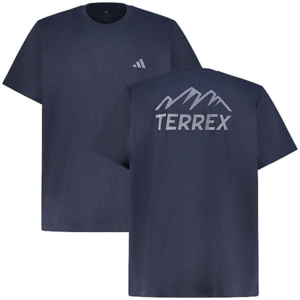 adidas T-Shirt "Terrex Mountain" Farbe blau Größe: 4XL günstig online kaufen