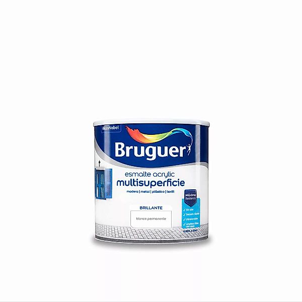 Acryl-gemälde Bruguer Weiß Acryl-emaille (250 Ml) günstig online kaufen
