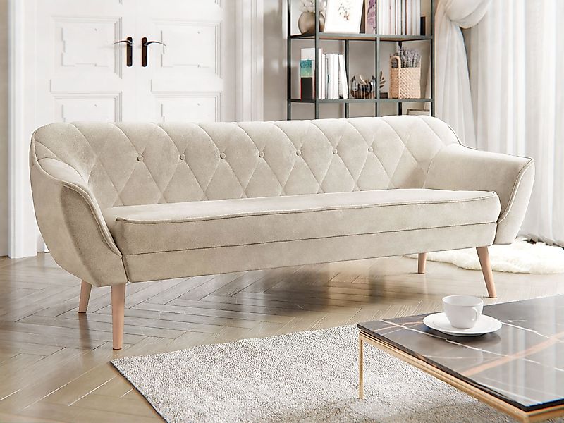 MIRJAN24 Sofa Skand 3, Holzkonstruktion, Wellenfeder, günstig online kaufen