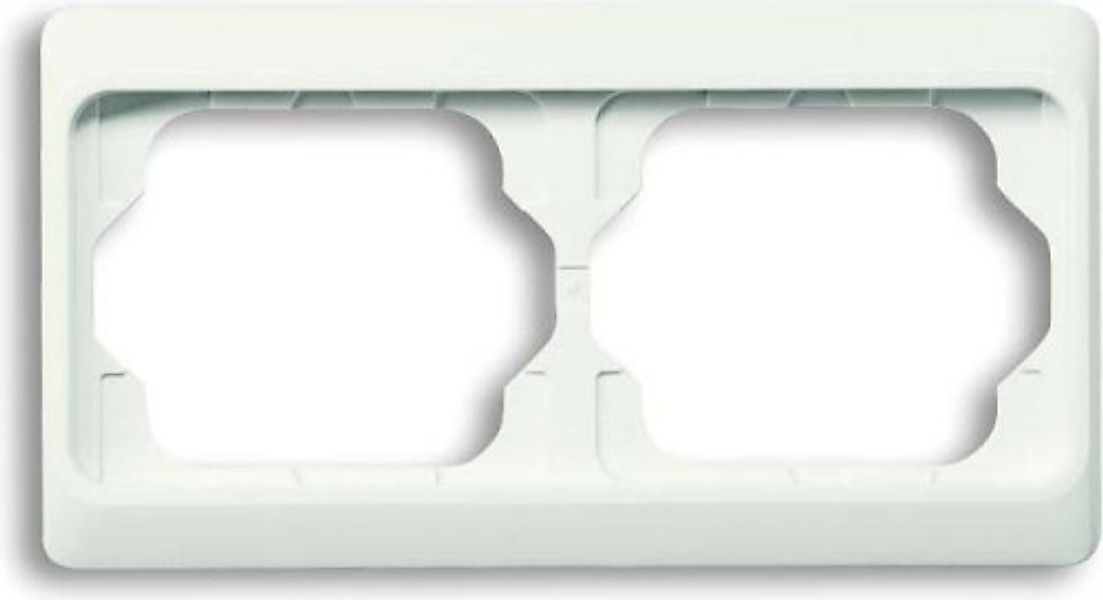 Busch-Jaeger Rahmen 2-fach elf/ws, waager.alpha 1722 KA-22G - 2CKA001754A38 günstig online kaufen