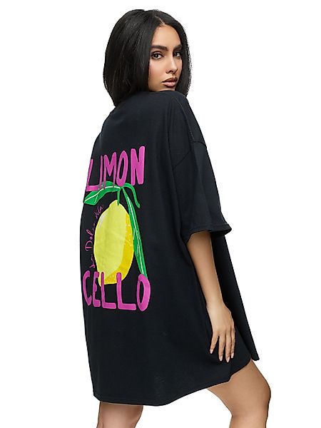 Worldclassca T-Shirt Worldclassca Oversized Print LIMON günstig online kaufen