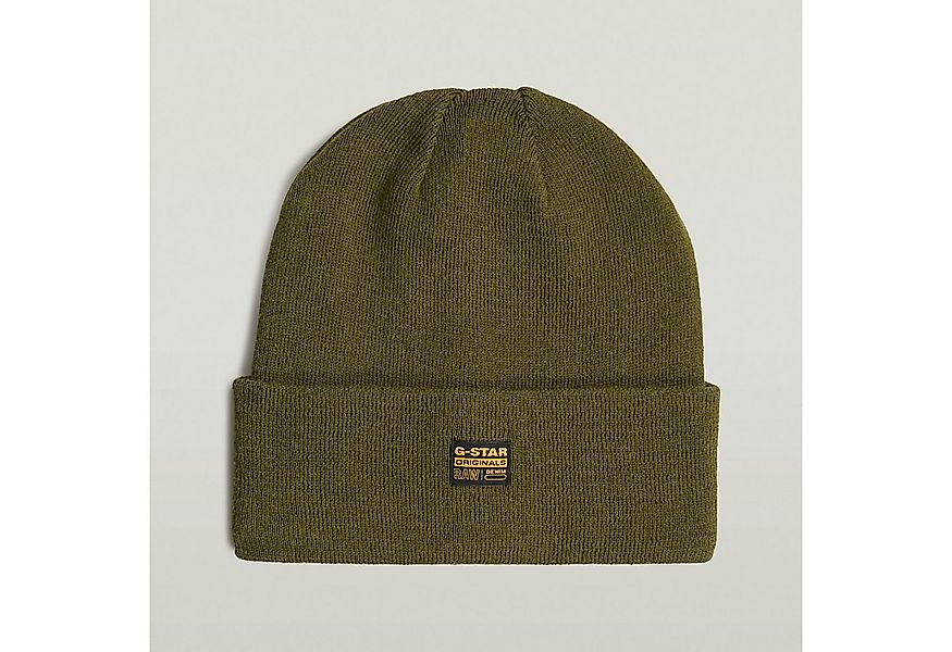 G-STAR Beanie Effo Long Beanie mit Aufnäher vorn günstig online kaufen